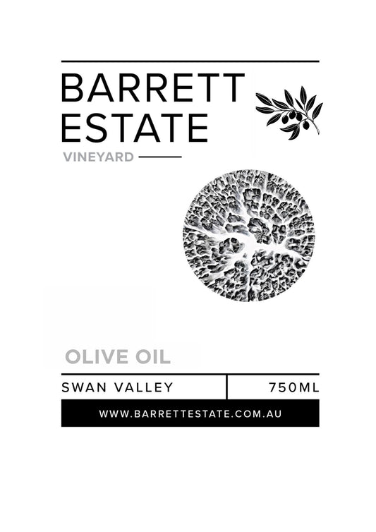 Barrett Estate Extra Virgin Olive Oil 750ml 2026